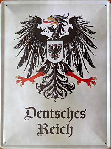 vielesguenstig-2013 Schild Blechschild 30x40cm gewölbt Deutsches Reich Wappen Adler von vielesguenstig-2013