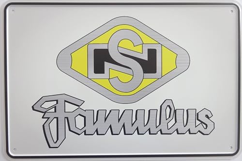 Blechschild Schild 20x30cm - Famulus Traktor DDR Trecker Landtechnik Landwirtschaft von vielesguenstig by Robby Wanka