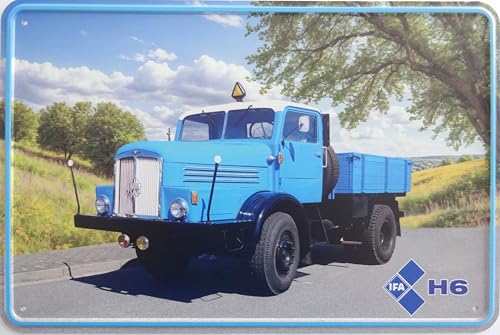 Blechschild Schild 20x30cm - IFA H6 LKW DDR Oldtimer Blechschild Schild 20x30cm - IFA H6 LKW DDR Oldtimer von vielesguenstig by Robby Wanka