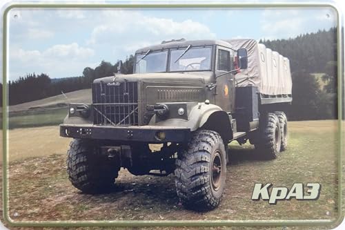 Blechschild Schild 20x30cm - KpA3 NVA Fahrzeug LKW Armee Volksarmee DDR Oldtimer von vielesguenstig by Robby Wanka