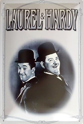 Blechschild Schild 20x30cm - Laurel Hardy Film Plakat Stummfilm Blechschild Schild 20x30cm - Laurel Hardy Film Plakat Stummfilm von vielesguenstig by Robby Wanka