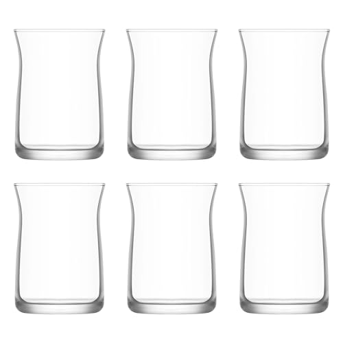 vienberg 6-12tlg. Design Trinkgläser-Set aus hochwertigem Glas 275-370 ml Glas Coctailsgläser spülmaschinengeeignete Wassergläser Saftgläser (6, 275 ml) von vienberg