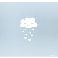 Fenstersticker Wolke Aufkleber Wolken Sticker Kinderzimmer Transparente Fensteraufkleber Babyzimmer Wölkchen Illustration Wickelzimmer Diy von viilou