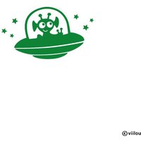 Ufo Wandaufkleber Kinderzimmer Wandtattoos Aliens Wandsticker Sterne Illustration Kinder Sticker Ufos Aufkleber Diy von viilou