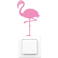 Wandtattoo Flamingo Wandsticker Lichtschalter Aufkleber Kinderzimmer Wandtattoos Flamingos Illustration Sticker Flamingo Dekoration Diy von viilou