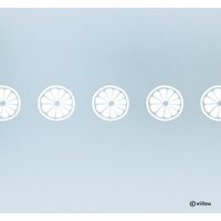 sticker Zitronen Fenstersticker Bordüren Zitrone Illustration Küche Dekoration Früchte Aufkleber Obst Fensteraufkleber Muster Diy von viilou