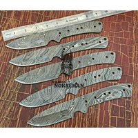 5 Damaskus Stahl Blank Klingen Messer Für Messerherstellung Zubehör, A Zubehör Zur Messerherstellung, Klingen | Vbb-108 von vikingsnorsemanAU