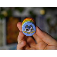 Gehirn Nicht Gefunden Waschbär - 32 Mm Pinback Button Oder Magnet | Zufällige Farbe Gehirn Nicht Gefunden Waschbär - 32 Mm Pinback Button Oder Magnet | Zufällige Farbe von vimblesart