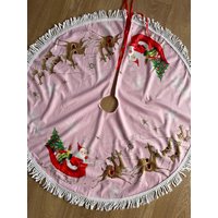 Vintage Kitsch Retro Weihnachtsmann Schlitten Rentier Candyland Weihnachtsbaum Rock Pastell Rosa Rot Vinnie Boy 1950S 50S Kitschmas Vintage Kitsch Retro Weihnachtsmann Schlitten Rentier Candyland Weihnachtsbaum Rock Pastell Rosa Rot Vinnie Boy 1950S 50S Kitschmas von vinnieboyvintage