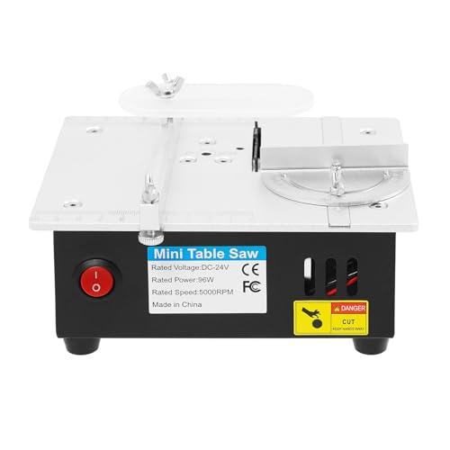 Mini TischkreissäGe Kleine TischkreissäGe TischkreissäGe Klein Mini KreissäGe Proxxon TischkreissäGe TischkreissäGe 96w Power Multifunktions-TischsäGe 7-Gang Einstellbar 0-90° Schneiden Diy Holz von vinnyooc