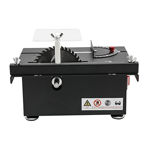 MiniTischkreissäGe Proxxon TischkreissäGeMini KreissäGe TischkreissäGeMini KappsäGe TischkreissäGe Klein Schneiden Leiterplatten Kleinen HolzstäBchen Acryl Usw (200W Schwarz) von vinnyooc
