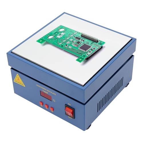 VorwäRmer Preheating Station Wechselstrom Heizplatte Smd LöTplatte LöTplatte Preheater Led VorwäRm-LöTstation Elektronische LöT-Heizplatte SchweißEr-Heizplatte Handy-Bildschirm Reparieren von vinnyooc