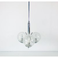 Richard Essig Chrom Pop Art Kronleuchter, Deutschland, 1970Er Jahre Richard Essig Chrom Pop Art Kronleuchter, Deutschland, 1970Er Jahre von vinovo