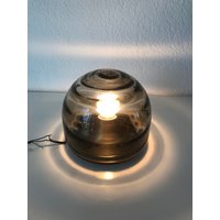Rzb Mid Century Braune Wandlampe - Hutform Pendelleuchte Glasschale Deutschland 1960Er Jahre Rzb Mid Century Braune Wandlampe - Hutform Pendelleuchte Glasschale Deutschland 1960Er Jahre von vinovo