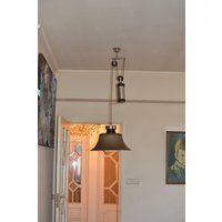 Vintage-Space-Age-Lampe Aus Der Mitte Des Jahrhunderts - Aufstieg Und Fall. Mazzega War. Seltenes Modell von vintageLightAndHome