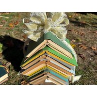 Vintage Buch, Weihnachtsbaum, Bücherbaum, Toller Tischplattenbaum, Weihnachten von vintageatmosphere