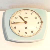 Uhr Küchenuhr Vintage Zentra Mechanisch Hellblau Uhr Küchenuhr Vintage Zentra Mechanisch Hellblau von vintagegalerie2025