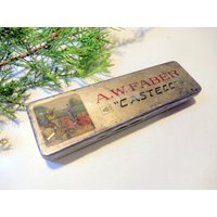 Uralte Dose A.w.faber "Castell" von vintagehappimillAT