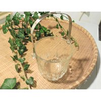 Vintage Eiskühler Glas Eiswürfel-Behälter 60Er von vintagehappimillAT