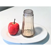 Vintage Zuckerstreuer Glas Transp. Amethyst Preßkristall von vintagehappimillAT