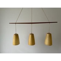 Cocoon 3 Shade Cascade Xl Pendant Lamp, Castiglioni Era, 1960S Cocoon 3 Shade Cascade Xl Pendant Lamp, Castiglioni Era, 1960S von vintageinmode