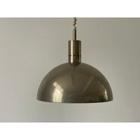 Mid-Century Modern Italian Matte Chrome Pendant Lamp, 1960S, Italy von vintageinmode