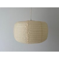 Paper Based Unusual Pendant Lamp, in Style Of Isamu Noguchi, 1950S Paper Based Unusual Pendant Lamp, in Style Of Isamu Noguchi, 1950S von vintageinmode