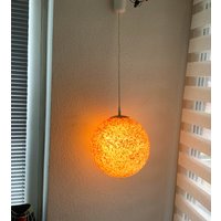 Seltene Rotaflex Granulatlampe Granulat Kugel Lampe Space Age Ufo Design Hängelampe Pendelleuchte Mid Century Atomic 70Er Modernist Seltene Rotaflex Granulatlampe Granulat Kugel Lampe Space Age Ufo Design Hängelampe Pendelleuchte Mid Century Atomic 70Er Modernist von vintagenerator