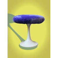 Vintage Tamburin Tulip Hocker 70Er Jahre Pop Art Space Age Post Modern Schweden Vintage Tamburin Tulip Hocker 70Er Jahre Pop Art Space Age Post Modern Schweden von vintagenerator
