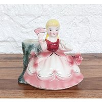 Mid Century Napco Cinderella Überzieher, Vintage Märchen Dekor, Kinderzimmer, Ende 1950-60Er Jahre von vintagenorthfinds