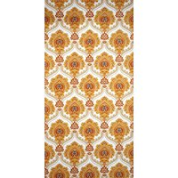 70Er Barock Tapete Braun Mit Gold #0424A - Laufender Meter O. Rolle/1970S Vintage Baroque Wallpaper Retro von vintagetapeten