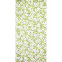 70Er Blumen Tapete #0815A - Laufender Meter O. Rolle /1960S 1970S Vintage Flower Wallpaper Green von vintagetapeten