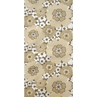 70Er Blumen Tapete #1409 - Laufender Meter/Vintage Flower Wallpaper Brown Retrotapete Braun 70Er Blumen Tapete #1409 - Laufender Meter/Vintage Flower Wallpaper Brown Retrotapete Braun von vintagetapeten