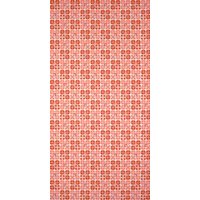 Rote 70Er Blumen Tapete #1212C - Pro Meter Oder Rolle/Vintage Flower Wallpaper in Red von vintagetapeten