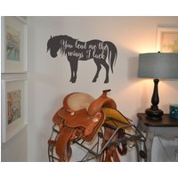Pferd Wandtattoo You Lend Me The Wings I Lack, Vinyl Decor Pferd Wandtattoo You Lend Me The Wings I Lack, Vinyl Decor von vinyl4decor