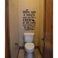 Lustiges Reh Badezimmer Humor Vinyl Wandtattoo Lustiges Reh Badezimmer Humor Vinyl Wandtattoo von vinyl4decor