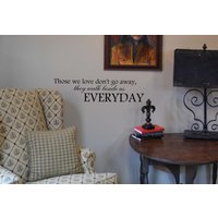 Beileid Wandtattoo Erinnerung Vinyl-Aufkleber Beileid Wandtattoo Erinnerung Vinyl-Aufkleber von vinyl4decor