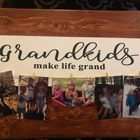 2 Stück Grandkids Make Life Grand Script Und Block Vinyl Decal Schriftzug Zum Selbermachen, Brett Ist Nicht Enthalten 16 X 4 2 Stück Grandkids Make Life Grand Script Und Block Vinyl Decal Schriftzug Zum Selbermachen, Brett Ist Nicht Enthalten 16 X 4 von vinylexpress