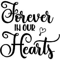 Für Immer in Unseren Herzen, 5 X 5, Vinyl Schriftzug Aufkleber, Diy, Nur Der Block Enthalten Für Immer in Unseren Herzen, 5 X 5, Vinyl Schriftzug Aufkleber, Diy, Nur Der Block Enthalten von vinylexpress