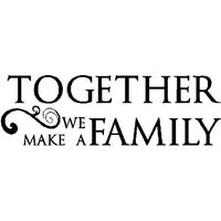Individuell Zusammen Fertigen Wir Eine Family Schriftzug 22, 5 X 5 Individuell Zusammen Fertigen Wir Eine Family Schriftzug 22, 5 X 5 von vinylexpress