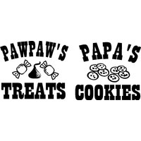 Keksdose-Aufkleber Wahlweise Mit Pawpaw's Behandelt, Omas Behandelt Glas Oder Papa's Kekse, Jede Option Misst 15 X cm in Auswahl Der Farbe Keksdose-Aufkleber Wahlweise Mit Pawpaw's Behandelt, Omas Behandelt Glas Oder Papa's Kekse, Jede Option Misst 15 X cm in Auswahl Der Farbe von vinylexpress