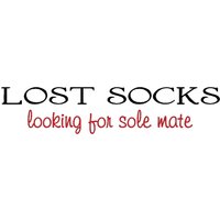 Verlorene Socken Auf Der Suche Nach Sohlenkamerad Nur Aufkleber Verlorene Socken Auf Der Suche Nach Sohlenkamerad Nur Aufkleber von vinylexpress