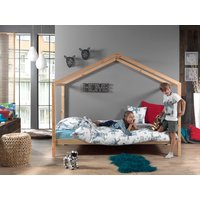 Dallas 3 Hausbett 90 x 200 cm Liegefläche, Natur von vipack