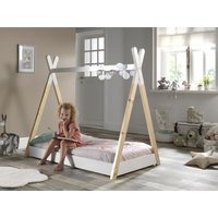 Tipi Zelt Bett Liegefläche 70 x 140 cm von vipack