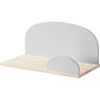 Vipack Kinderregal "Kiddy, Ablage Kiefer massiv, zum hängen", (B/H/T ca. 45x21x25cm, universell einsetzbar, verschiedene Farben), Wandregal MDF Komponenten lackiert, wahlweise 45cm oder 65cm breit von vipack