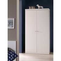 Vipack Kleiderschrank, (Made in Europe), Kleiderschrank mit 2 Türen, Hängemöglichkeit und Wäschefächern von vipack