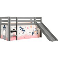 Vipack Spielbett "Vipack Pino", Hochbett mit Textil-Set, inkl. Rolllattenrost, Leiter und Rutsche Vipack Spielbett "Vipack Pino", Hochbett mit Textil-Set, inkl. Rolllattenrost, Leiter und Rutsche von vipack