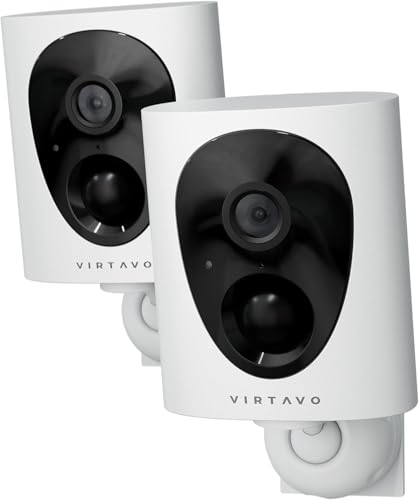 virtavo 2K Überwachungskamera Aussen Akku WLAN HD Kabellos Kamera, Nachtsicht WiFi Outdoor,außen/innen Farbnachtsicht, Funktioniert mit Alexa, PIR, 2-Wege Audio Cloud/SD Storage virtavo 2K Überwachungskamera Aussen Akku WLAN HD Kabellos Kamera, Nachtsicht WiFi Outdoor,außen/innen Farbnachtsicht, Funktioniert mit Alexa, PIR, 2-Wege Audio Cloud/SD Storage von virtavo