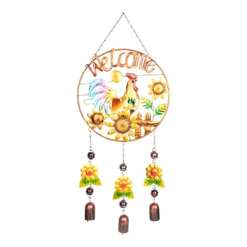 viva domo Garten-Hängedeko „Welcome“, Durchmesser 26,5 cm von viva domo