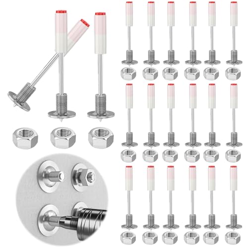200 Stück Runde Nägel mit Nüssen für Druckluft Nagelpistole, 7,3 mm Round Nägel für Nagelpistolen, Durchdringende Betonnägel, Bolzenschussgerät, Verdickte Wandnägel für Decken, Wände, Reparatur 200 Stück Runde Nägel mit Nüssen für Druckluft Nagelpistole, 7,3 mm Round Nägel für Nagelpistolen, Durchdringende Betonnägel, Bolzenschussgerät, Verdickte Wandnägel für Decken, Wände, Reparatur von vnfsmy